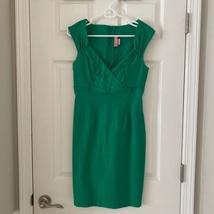 Emerald Green fitted dress
